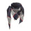 Cachecol feminino xadrez tartan, quente, macio e grosso. 1