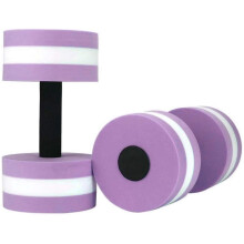 Aquatic Dumbbells Foam Pool Weights 2PCS Blue