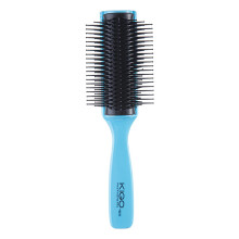 Spazzola rotonda per capelli, leggera, ampia, a 9 file, ideale per lo styling.