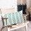 Conjunto de 2 capas de almofada de linho com bolinhas pretas, 45x45cm (18x18 polegadas). 5