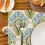 Set van 4 saliegroene linnen placemats, 30 x 45 cm 3