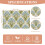 Set van 4 saliegroene linnen placemats, 30 x 45 cm 5