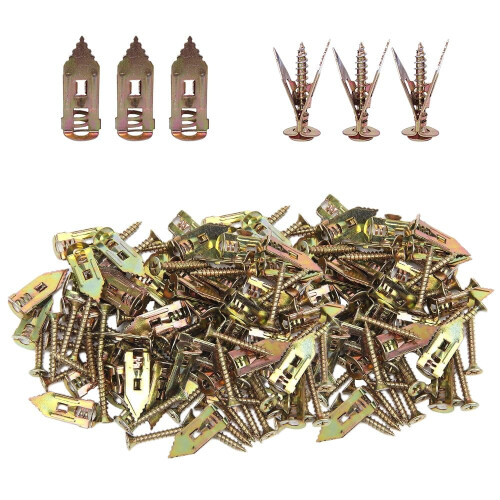 Self-Drilling Drywall Anchors with Screws Kit 2025