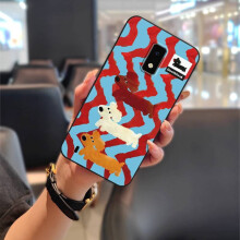 BLU View4phone hoesje, schokbestendig siliconen hoesje met cartoon dierenprint