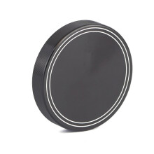 Bouchon d'objectif en aluminium anodisé et velours