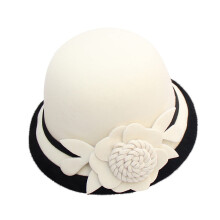 Chapéu Fedora Bucket Feminino Estilo Funerário e Elegante