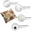 Bloemenkussenslopenset wit, queensize, 2 stuks 6