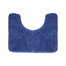 Tapete de Banho Azul Antiderrapante Absorvente em Formato de U 1020 polegadas