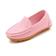 Mocasines suaves para niños pequeños, zapatos planos de vestir, 15-18 meses