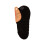 Schwarze, kurze Damen-Baumwollsocken, Einheitsgröße 1
