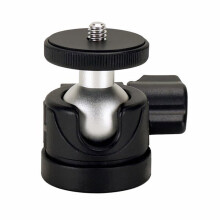 Robust kulehode for fotostativer 360 rotasjon