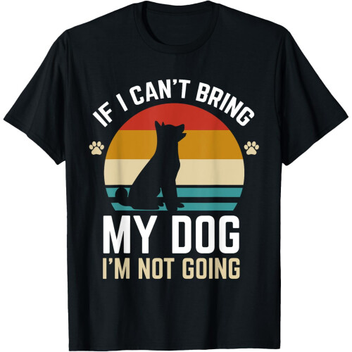 Camiseta divertida para dueños de perros, 100% algodón.