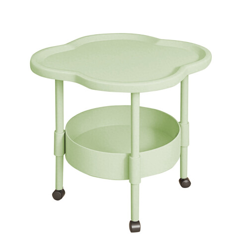 Mini bedside table plastic modern 1 piece