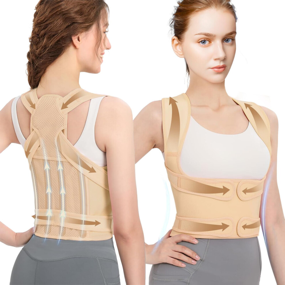 Posture Corrector Back Brace Adjustable Full Support