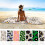 Microfiber Beach Towel 60x28 Inch Oversized Sand-Free 3