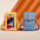 Dames crossbody telefoontas van leer met touchscreen mini-formaat. 4
