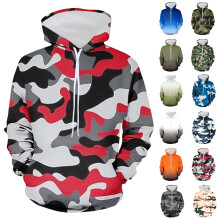 Geansaí Duaithníochta le Hoodie Scaoilte d'Fhir