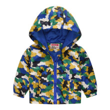 Dinosaur Rainbow Camo Hoodjacka för Småbarn 2-3 År