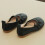 Sapatos de couro estilo princesa para meninas, com sola macia e plana. 5