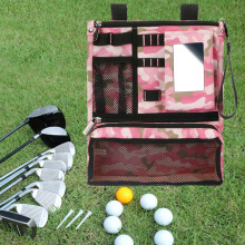 Golf Ball Bag Carrier Pink Lightweight Multipurpose