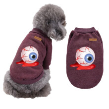 Fantasia de Halloween para Cachorro com Estampa de Abóbora (1 peça)