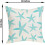 Conjunto de capas de almofada costeiras 18x18 em linho com tema de estrela-do-mar e oceano 6