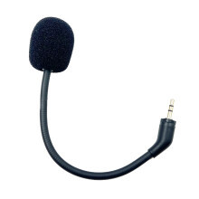Microfone portátil para jogos com cancelamento de ruído, leve e ideal para