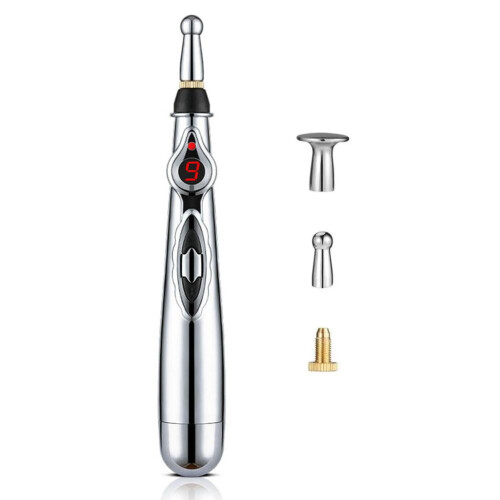 Acupuncture Pen for Pain Relief with 3 Head Types