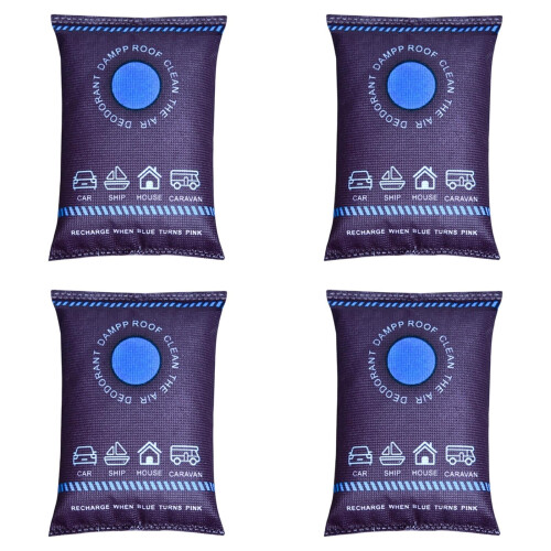 Sacs déshumidificateurs pour voitures et placards (lot de 4) 1