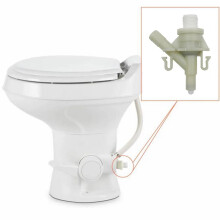 Súprava splachovacieho ventilu toalety s pedálom pre obytné vozidlá pre modely 300, 310, 320