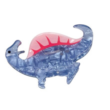 Pinza para el cabello de dinosaurio de dibujos animados, accesorio divertido de acrílico para el cabello, 1 pieza.