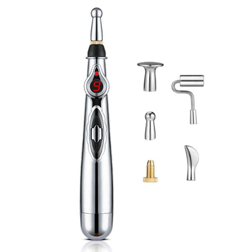 Acupuncture Pen for Pain Relief with 3 Head Types