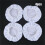 Bonnet Polisher Pad Set 10 Inch 4 Pieces 1