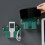 Wall-Mounted Cute Kitten Phone Holder with Charging Hole, Compatible with iPhone & Android 2