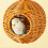 Nido artificiale per piccoli pappagalli, in rattan 8