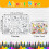 Nappe à colorier de Pâques 80 x 110 cm 5