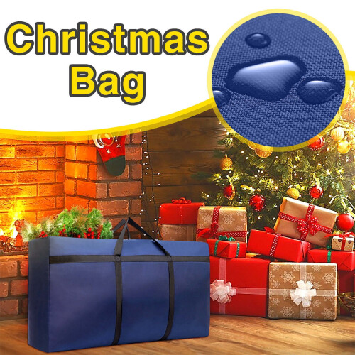 Heavy-Duty Storage Bag for Clothes Quilts Double Zipper 1