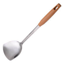 Stainless Steel Wok with Plastic Handle 1 Piece