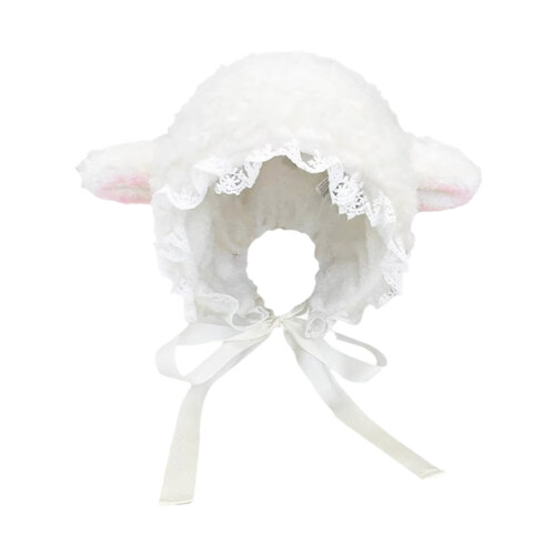 Lammuts kostuum kerst warme zachte bucket hat