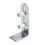 3X Floor Guide for Bottom of Sliding Barn Doors Adjustable Wall Mount Stay Roller Guide  Bearings 5