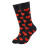 Herzförmige Baumwollsocken, Unisex, Wadenlänge 8