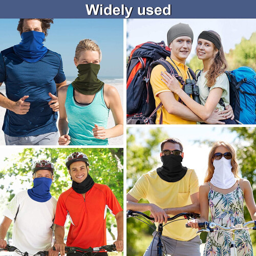 Nekwarmer/gezichtsmasker met verkoeling (6 stuks) 2