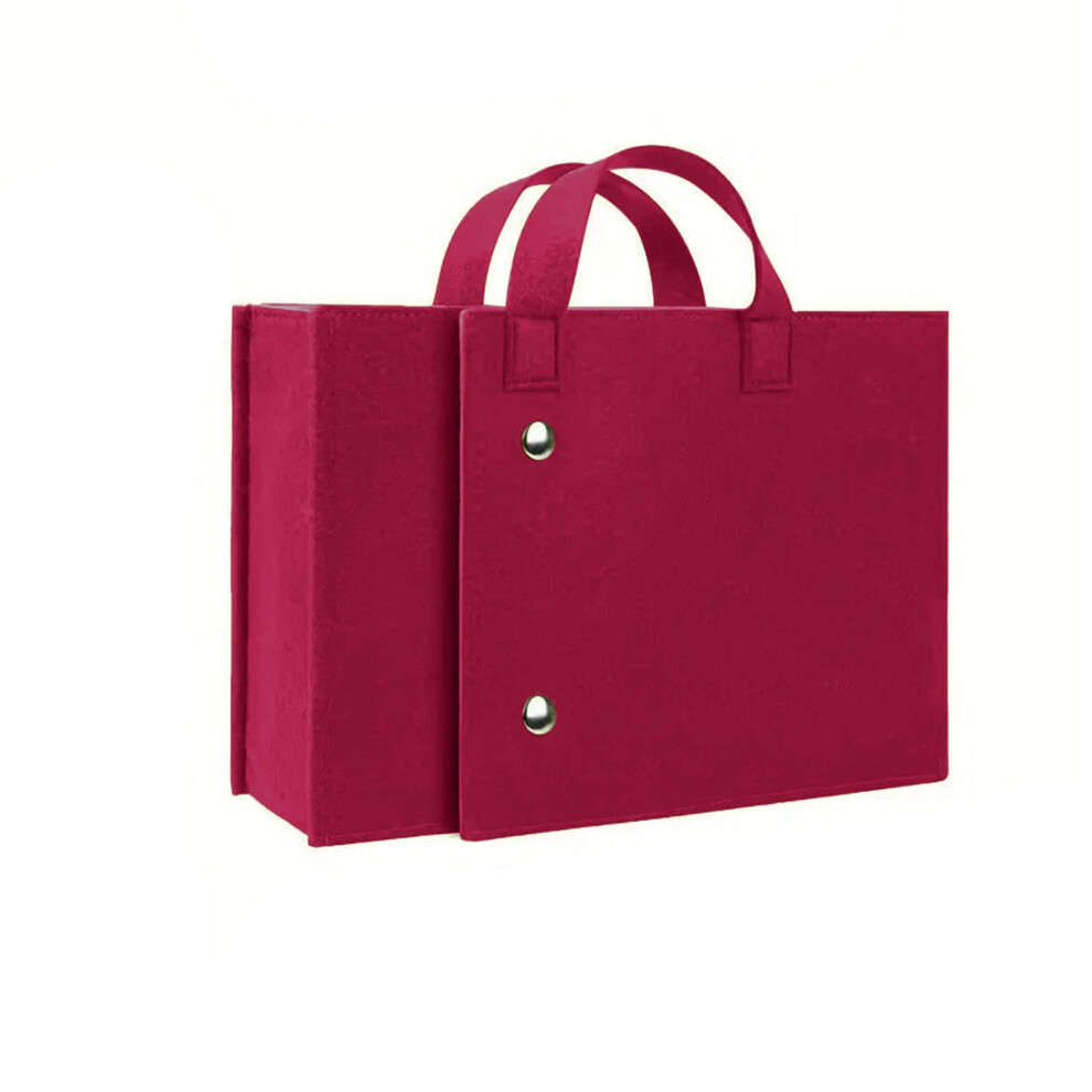 Convertible Backpack Messenger Bag For Laptop 15.6 Inch Red 962029445494