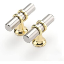 Gold Cabinet Handles Brushed Brass 10 Pack 4 Inch