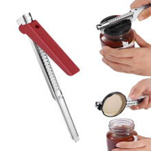 Ouvre-bocal réglable en métal pour les mains faibles, 10 cm (3,94 pouces).