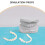 Plastic Fake Teeth Model for Education 2 pcs 3
