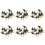 60 Pcs Adjustable Misting Nozzle for Gardening Sprinkle Brass Watering Sprinkler Sprayer for Irrigation System 1