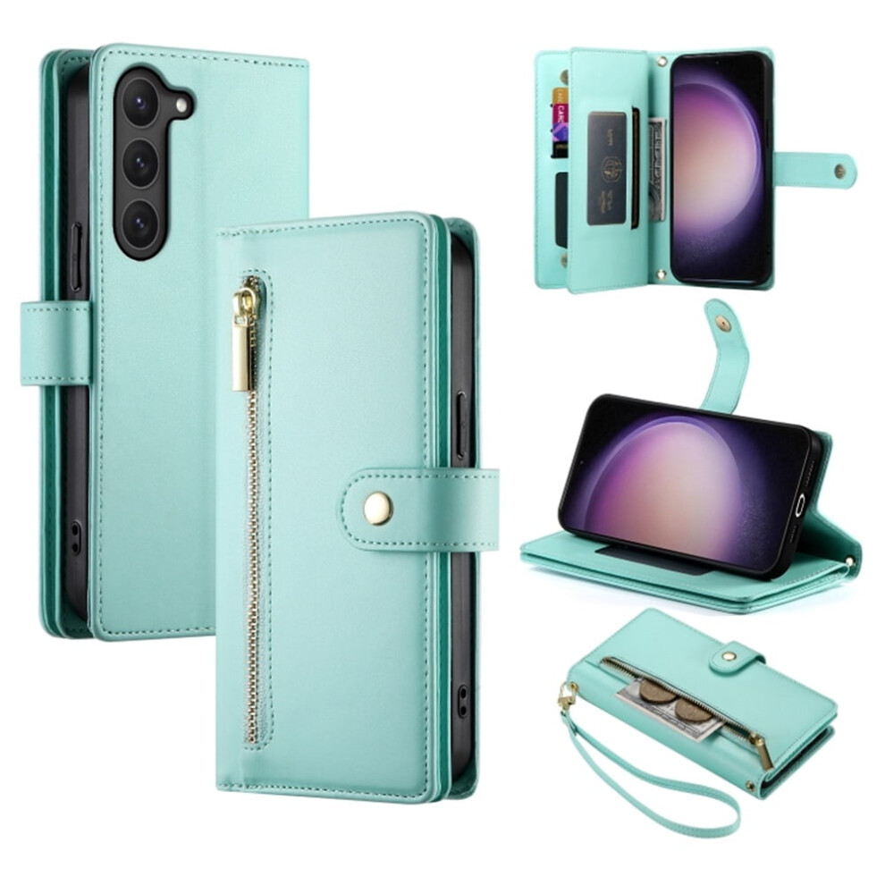 Wallet Case For Samsung Galaxy S23 5G Â Leather, Green 941196972996