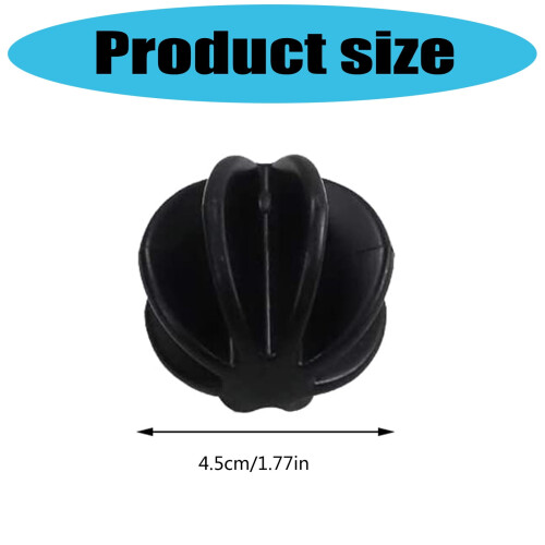Shaker sferic din plastic pentru băuturi proteice, 6 bucăți 2