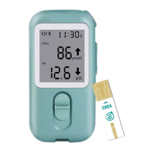 Blutkreatinin, Hb, EGFR-Messgerät für Nierenfunktion, Nierenerkrankung, Harnstoff- und Kreatinin-Tester, 25 Kreatinin-Teststreifen